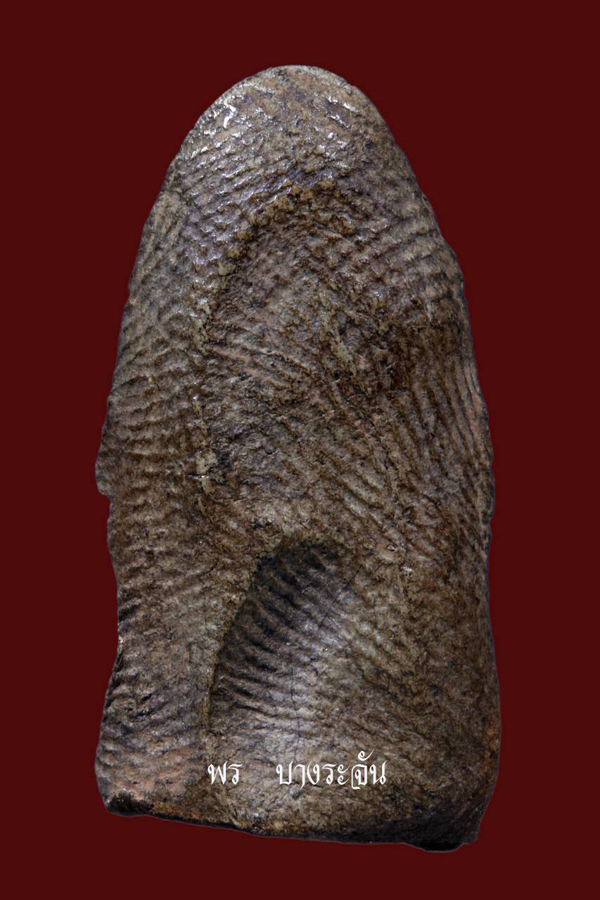 其中拍洛 (Phra Rod)造型佛牌, 在泰國北部的喃奔府 (Lamphun)的 Wat Mahawan