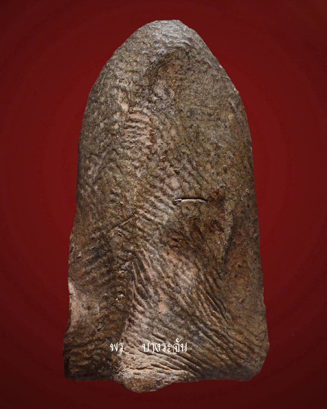 其中拍洛 (Phra Rod)造型佛牌, 在泰國北部的喃奔府 (Lamphun)的 Wat Mahawan